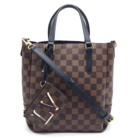 belmont pm louis vuitton|LOUIS VUITTON Damier Ebene Belmont PM Black.